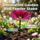💝 50% OFF🐦Vibrant Garden Flower Stake Bird Feeder For Nature🍃