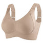🎁Buy 1 Get 3 Packs💕Women's Ribbed Push Up Adjustable Wireless Bra
