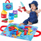 🎅Christmas Pre Sale 50% OFF🎁Toddler Cloth Fishing Toy Set with Stacking Cups