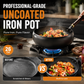 Professional-Grade Uncoated Iron Pot – 50% OFF Today! ⏳