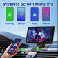 2026 Newest 7 inch Carplay IPS Touchscreen Wireless Portable Stereo AC/AA with Bluetooth/Wifi for Car