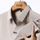 🎁Hot Sale 55% OFF⏳Men’s Casual Lapel Breathable Wrinkle-free T-shirt