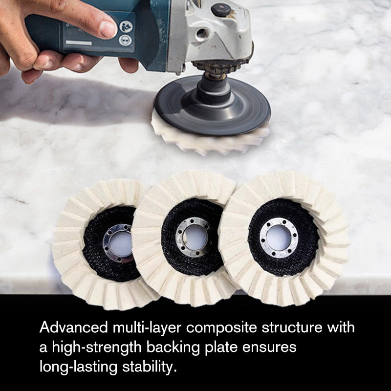 Wool Felt Flap Polishing Disc view 6