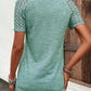 🔥Promotion - 49% discount🎉Lace short sleeve t-shirt