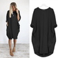🔥Autumn Sale 49% OFF - Long Sleeve Casual Loose Pocket Dress🎁Buy 3 Pay 2