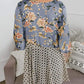🌺 50% OFF! ✨ Women's Floral Kimono Cardigan – Ruffle Sleeves, Tie-Front & Flowy Beach Cover-Up 🏖️