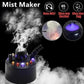 ⏳🔥LIMITED-TIME 50% OFF! ⏰💨 12-LED Ultrasonic Mist Maker Fogger – Creates cool mist & colourful light – Perfect for humidifiers, fountains or Halloween decor – runs quietly in water 💧✨