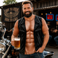Men's Funny Fake Muscle Print T-Shirt