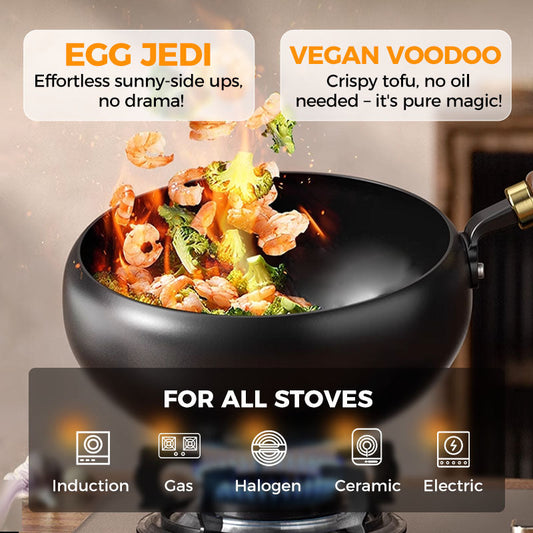 🏆Hot Sale 50% OFF🍳Uncoated Thick Iron Pot