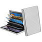 🔥Limited-Time Discount!!🛡️RFID-Blocking Stainless Steel Card Holder - Ultra-Slim Large-Capacity Metal Wallet, Portable Safe ID Protector for Men, Holds Cash, ID & Various Cards (Ideal for Business Travel)💳
