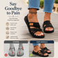 Wide Feet Comfortable Open Toe Flat Sandals