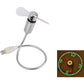 🔥Hot Sale，Buy 2 GET 1🔥USB Fan with LED Clock Lighting