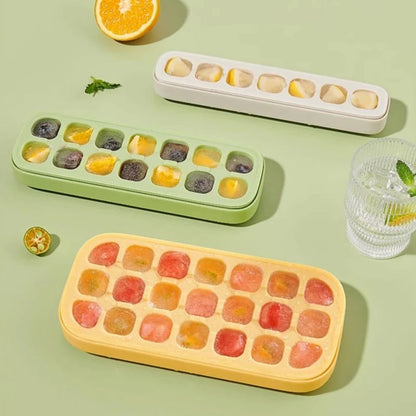 Buy 2 get 10%off 🧊Silicone Ice Cube Trays for Ice Storage and Making 💦