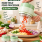 4 In 1 Handheld Electric Vegetable Cutter Set