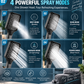 Premium 4-Mode High Pressure Shower Head