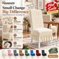 🔥 HOT SALE | Modern Chair Covers – Upgrade Your Dining Room Without Buying New Chairs