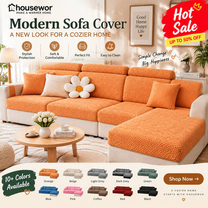 🏡 LIMITED TIME 50% OFF | Luxury Sofa Slipcover – Refresh Your Living Room & Create a Warmer Home