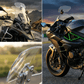 ❄️Summer Sale: 50% Off!🏍️Adjustable Motorcycle Wind Deflector – Universal Windscreen Spoiler to Reduce Helmet Vibration, Wind Noise, and Turbulence