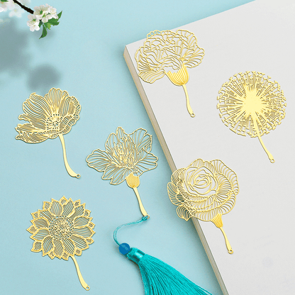 Literary art leaf vein bookmark