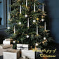 🎄Christmas Tree Led Candles with Clear Crystal Ball Hook