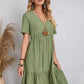 🔥Hot Sale 49% OFF💝Retro V-neck Loose Casual Dress