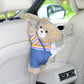 Adorable Bear Plush Car Tissue Holder
