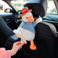 Adorable Bear Plush Car Tissue Holder