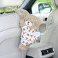 Adorable Bear Plush Car Tissue Holder