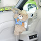 Adorable Bear Plush Car Tissue Holder