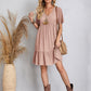 🔥Hot Sale 49% OFF💝Retro V-neck Loose Casual Dress