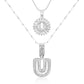 🎁New Year Sale 50% OFF💖2 Pack - Initial Letter Pendant Necklaces