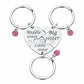 3-Piece Stainless Steel Interlocking Keychain Kit