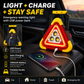 🥳2026 HOT SALE🥳💞50K+ SOLD!💥☀️🚨 Don‘t Just Warn, Be Prepared. 3-in-1 Emergency Tool – Light, Charger, Safety. Half Price! 💡📱