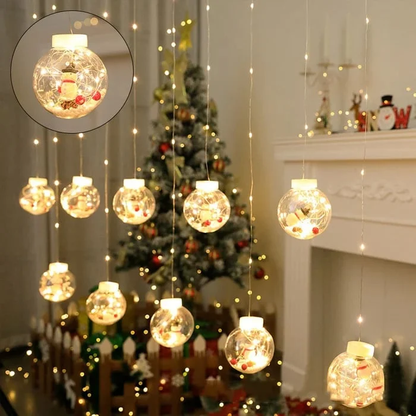 Last Wave Of Christmas Benefits, A Set Of 10 Wishing Balls🎄 Up To 49% OFF🎄Christmas Led Wishing Ball String Lights Decorations