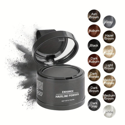 🎉53K+ Sold 💇 Hairline Powder Fit All Hair Color, Waterproof Root Touch Up Concealer For Grey & Sparse Hair
