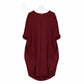 🔥Autumn Sale 49% OFF - Long Sleeve Casual Loose Pocket Dress🎁Buy 3 Pay 2