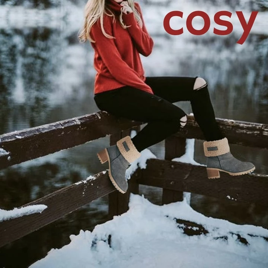 🔥Christmas hot sale 50% off🔥COSY Ladies High Lined Winter Boots