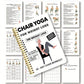 🔥30-Day Chair Yoga Weight Loss Spiral-Bound Notebook & Step-by-Step Exercise Guide - At-Home Fitness Journal