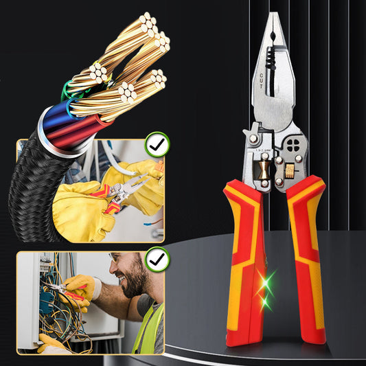 🔥2025 HOT SALE  49% OFF💥🧰8-In-1 Wire Stripper with Voltage Tester🚀Free shipping
