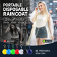 🌧️ Pocket-Size Disposable Raincoat for Unexpected Showers
