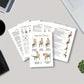 🔥30-Day Chair Yoga Weight Loss Spiral-Bound Notebook & Step-by-Step Exercise Guide - At-Home Fitness Journal