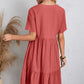 🔥Hot Sale 49% OFF💝Retro V-neck Loose Casual Dress