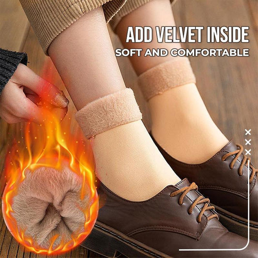 🔥Hot Sale 50% OFF🔥Thickened Plus Velvet Snow Socks