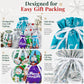 🎁70% OFF!!!-Ready for Christmas!🎅Drawstring Christmas Gift Bags (Biodegradable)🎁
