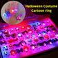 🎁LED Light Halloween Glowing Ring😍 - Set with 50pcs