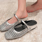 🌸NEW HOT SALE 50% OFF✨Women's Woven Square-Toe Mary Jane Mules