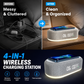 📢📢50% off!! ⏰4-in-1 Wireless Charging Station