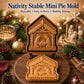 🔥HOT SALE 49% OFF✝️ Faith & Nativity Christmas Mini Pie Mold Collection🥧✨