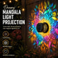 📢📢50% OFF !!!⏰Solar-Powered Mandala Projector Light