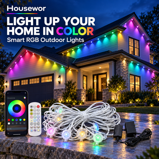 Smart RGB Outdoor Lights Strings
